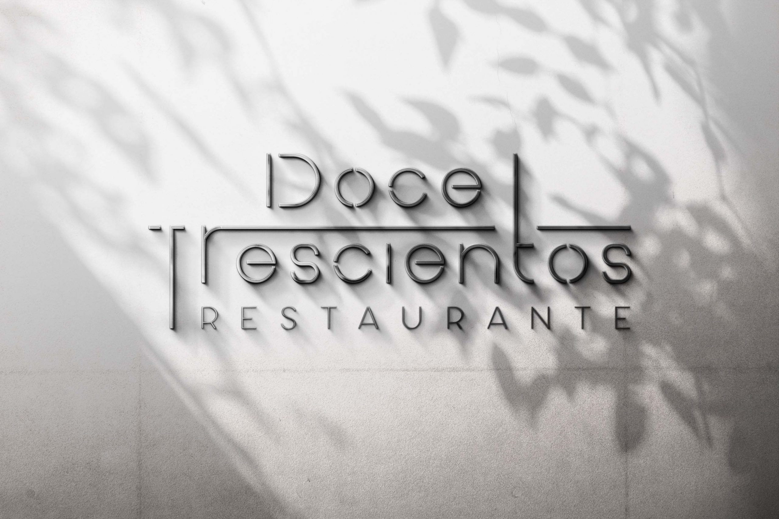 Doce Trescientos señalética