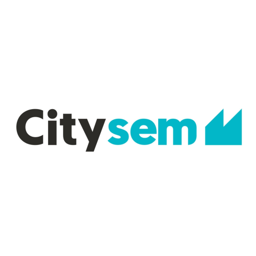 Logo de Citysem, servicios ofrecidos por dpcoded de diseño gráfico, creación multimedia y redes sociales