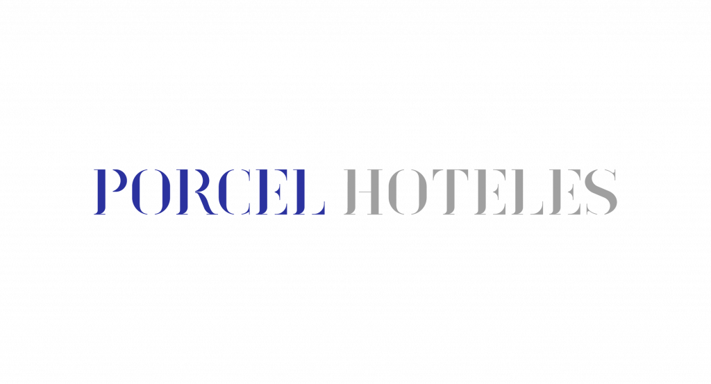 Identidad Porcel Hoteles, servicios prestados por dpcoded de redes sociales, diseño gráfico, cartelería, creación de contenido multimedia y redes sociales
